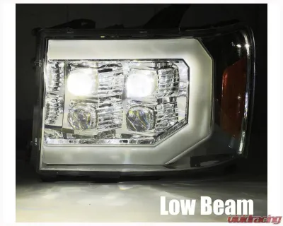 NOVA-Series Headlights (Chrome) AlphaRex USA - 880607