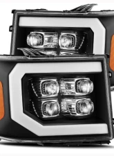 AlphaRex USA NOVA-Series Black Projector Headlights for 2007-2014 GMC Sierra 1500/2500/3500                                     - 880609 - Image 6