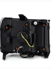 AlphaRex USA NOVA-Series Black Projector Headlights for 2007-2014 GMC Sierra 1500/2500/3500                                     - 880609 - Image 2