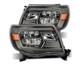 LUXX-Series Headlights (Jet Black) AlphaRex USA