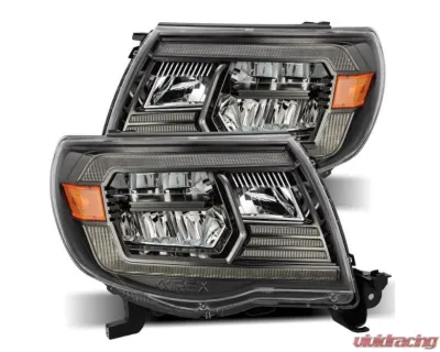 LUXX-Series Headlights (Jet Black) AlphaRex USA - 880733