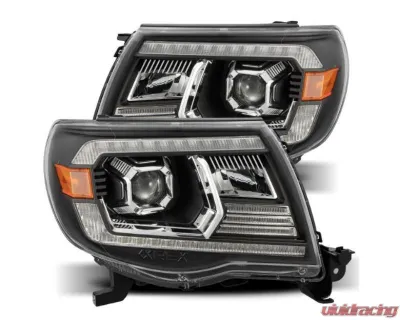 LUXX-Series Headlights (Black) AlphaRex USA - 880741