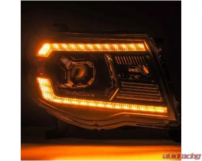 LUXX-Series Headlights (Black) AlphaRex USA - 880741