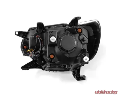 AlphaRex USA LUXX-Series Headlights Alpha-Black for Toyota Tacoma 2012-2015, LED DRL - 880750