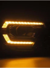 AlphaRex USA LUXX-Series Headlights Alpha-Black for Toyota Tacoma 2012-2015, LED DRL                                     - 880750 - Image 4