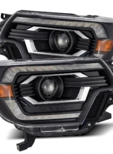 AlphaRex USA LUXX-Series Black Headlights for Toyota Tacoma 2012-2015, LED DRL                                     - 880751 - Image 4