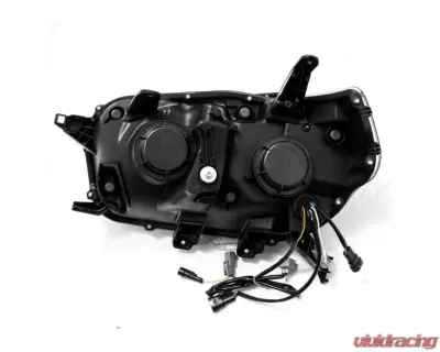 PRO-Series Headlights (Alpha-Black) Toyota 4Runner 2010-2013 AlphaRex USA - 880754