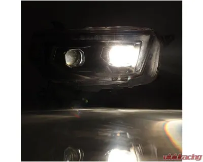 PRO-Series Headlights (Alpha-Black) Toyota 4Runner 2010-2013 AlphaRex USA - 880754