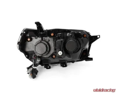 AlphaRex USA LUXX-Series Black Headlights for 2010-2013 Toyota 4Runner, LED Projectors - 880757