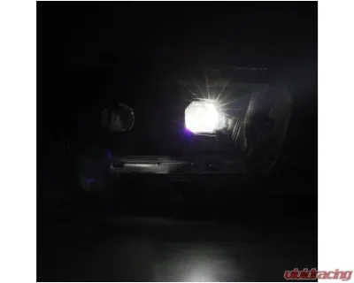 AlphaRex USA LUXX-Series Black Headlights for 2010-2013 Toyota 4Runner, LED Projectors - 880757