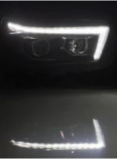 AlphaRex USA LUXX-Series Black Headlights for 2010-2013 Toyota 4Runner, LED Projectors                                     - 880757 - Image 5