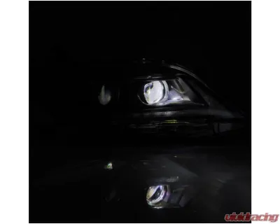 LUXX-Series Headlights (Black) AlphaRex USA - 880766
