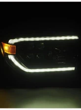 NOVA-Series Headlights w/ Level Adjuster (Alpha-Black) Toyota 2007-2013 AlphaRex USA                                     - 880820 - Image 4