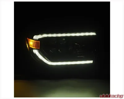 NOVA-Series Headlights w/ Level Adjuster (Alpha-Black) Toyota 2007-2013 AlphaRex USA - 880820