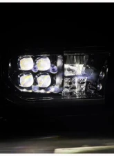 NOVA-Series Headlights w/ Level Adjuster (Alpha-Black) Toyota 2007-2013 AlphaRex USA                                     - 880820 - Image 5