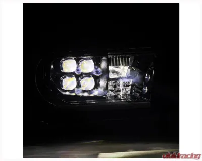 NOVA-Series Headlights w/ Level Adjuster (Alpha-Black) Toyota 2007-2013 AlphaRex USA - 880820