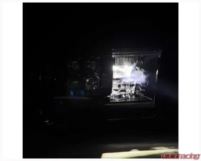 NOVA-Series Headlights w/ Level Adjuster (Alpha-Black) Toyota 2007-2013 AlphaRex USA - 880820