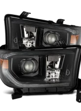 PRO-Series Headlights w/o Level Adjuster (Alpha-Black) Toyota 2007-2017 AlphaRex USA                                     - 880828 - Image 7
