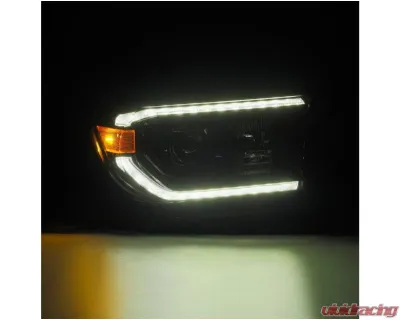 PRO-Series Headlights w/o Level Adjuster (Alpha-Black) Toyota 2007-2017 AlphaRex USA - 880828