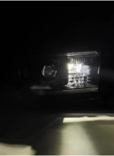 PRO-Series Headlights w/o Level Adjuster (Alpha-Black) Toyota 2007-2017 AlphaRex USA                                     - 880828 - Image 6