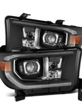 PRO-Series Headlights w/o Level Adjuster (Black) Toyota 2007-2017 AlphaRex USA                                     - 880829 - Image 6