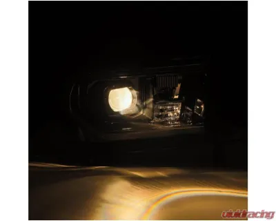 PRO-Series Headlights w/o Level Adjuster (Black) Toyota 2007-2017 AlphaRex USA - 880829