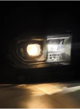 PRO-Series Headlights w/o Level Adjuster (Black) Toyota 2007-2017 AlphaRex USA                                     - 880829 - Image 6