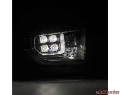 NOVA-Series Headlights (Black) Toyota Tundra 2014-2021 AlphaRex USA - 880833