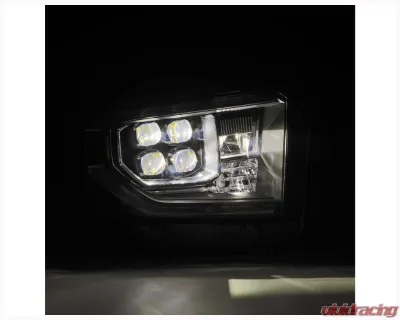 NOVA-Series Headlights (Black) Toyota Tundra 2014-2021 AlphaRex USA - 880833