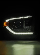 LUXX-Series Headlights (Black) AlphaRex USA                                     - 880835 - Image 3
