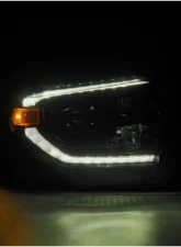 LUXX-Series Headlights (Alpha-Black) Toyota Tundra 2014-2021 AlphaRex USA                                     - 880836 - Image 3