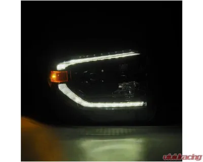 LUXX-Series Headlights (Alpha-Black) Toyota Tundra 2014-2021 AlphaRex USA - 880836
