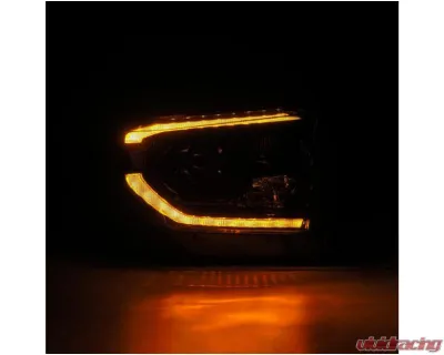 LUXX-Series Headlights (Alpha-Black) Toyota Tundra 2014-2021 AlphaRex USA - 880836
