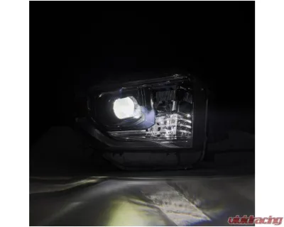 LUXX-Series Headlights (Alpha-Black) Toyota Tundra 2014-2021 AlphaRex USA - 880836