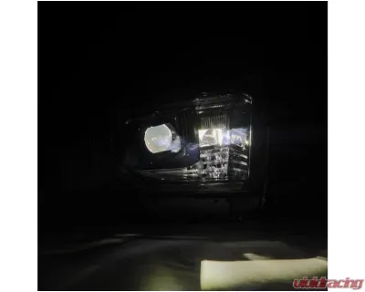 LUXX-Series Headlights (Alpha-Black) Toyota Tundra 2014-2021 AlphaRex USA - 880836