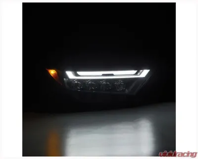 AlphaRex USA NOVA-Series Black Headlights for 2019-2024 Toyota RAV4 Models - 880858