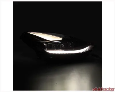 AlphaRex USA NOVA-Series Headlights Alpha-Black for Tesla Model 3/Y 2018-2024 - 880859