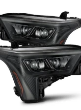 LUXX-Series Headlights (Alpha-Black) Toyota 2022-2025 AlphaRex USA                                     - 880863 - Image 6