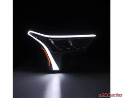 LUXX-Series Headlights (Black) AlphaRex USA - 880864