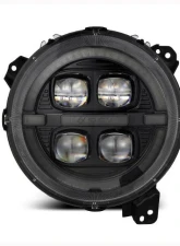 NOVA-Series Headlights (Alpha-Black) Jeep 2018-2025 AlphaRex USA                                     - 880867 - Image 9