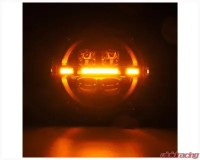 NOVA-Series Headlights (Alpha-Black) Jeep 2018-2025 AlphaRex USA - 880867