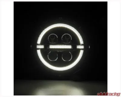 NOVA-Series Headlights (Alpha-Black) Jeep 2018-2025 AlphaRex USA - 880867