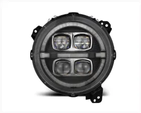 NOVA-Series Headlights (Black) AlphaRex USA