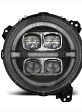 NOVA-Series Headlights (Black) Jeep 2018-2025 AlphaRex USA                                     - 880868 - Image 9