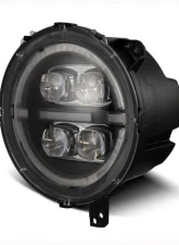 NOVA-Series Headlights (Black) Jeep 2018-2025 AlphaRex USA                                     - 880868 - Image 3