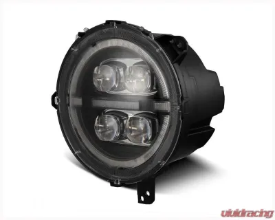 NOVA-Series Headlights (Black) Jeep 2018-2025 AlphaRex USA - 880868