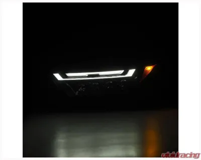 AlphaRex USA NOVA-Series Headlights Alpha-Black for Toyota RAV4 2019-2024 - 880869