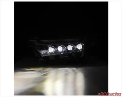 AlphaRex USA NOVA-Series Headlights Alpha-Black for Toyota RAV4 2019-2024 - 880869