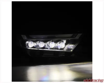 AlphaRex USA NOVA-Series Black Headlights for 2019-2024 Toyota RAV4 & RAV4 Hybrid - 880870