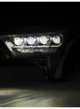 NOVA-Series Headlights w/ Amber DRL (Black) AlphaRex USA                                     - 880872 - Image 5